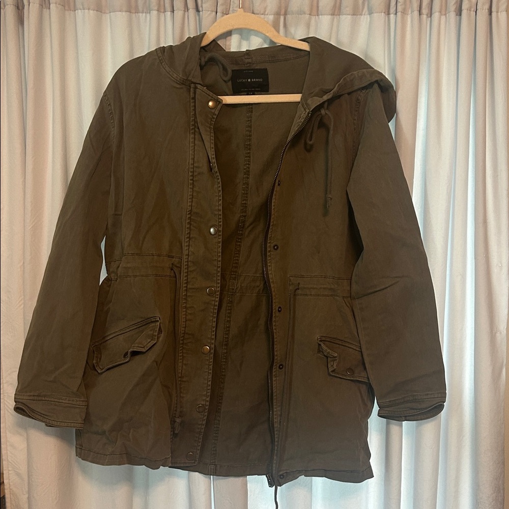 Lucky Brand Olive Utility Jacket